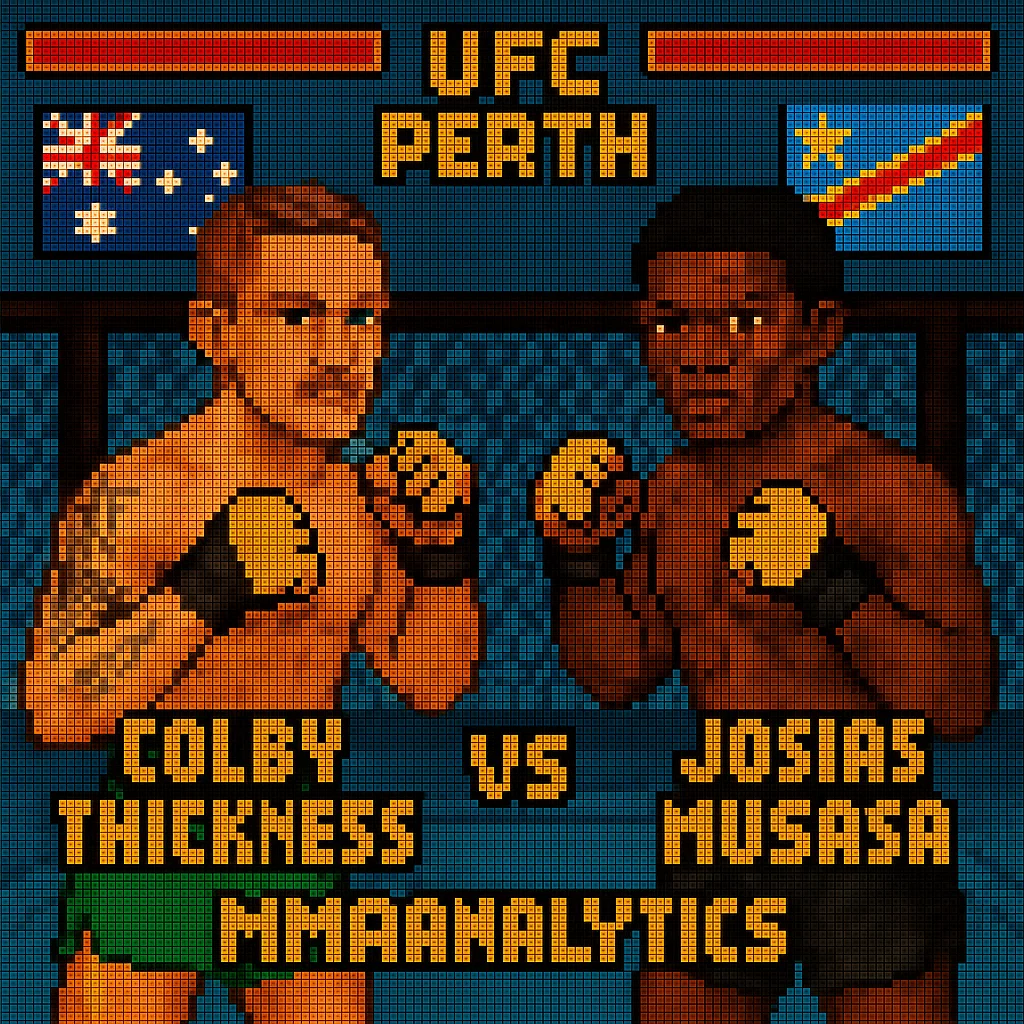 Colby Thicknesse vs Josias Musasa - UFC Perth